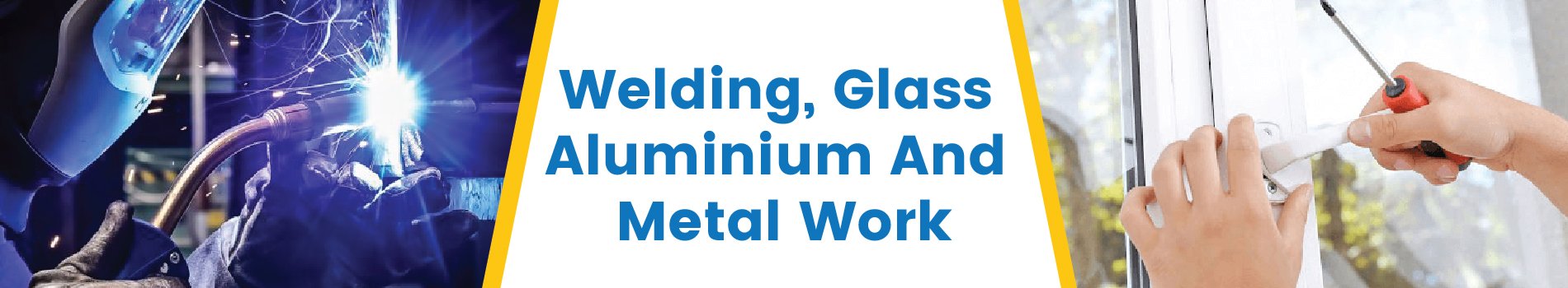 Aluminium and glasswork