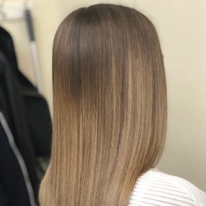 Mid Length Streaking